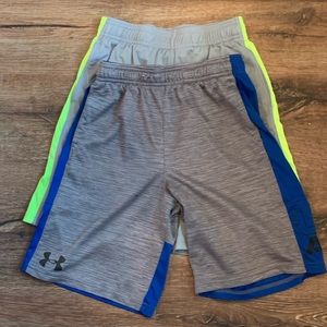 2 pairs of boys athletic shorts